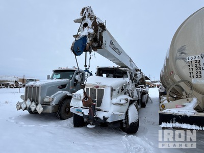Manitex 50155SHL 50 ton Straight Boom on 2023 Peterbilt 567 Boom Truck (Inoperable)