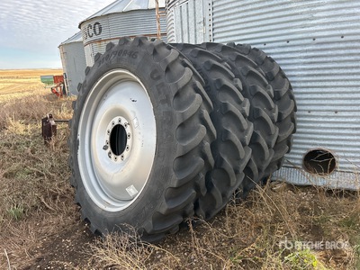 Quantity of (4) Goodyear 380/90R46 Neumáticos - Fits Case IH 4440