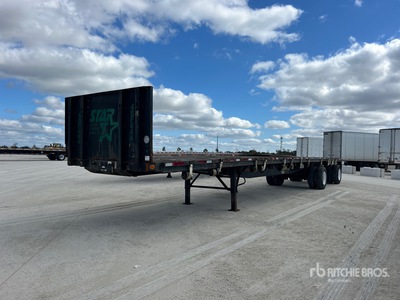 2008 Fontaine 48 ft T/A Flatbed Trailer