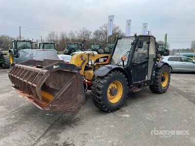 2010 Cat TH407 AG Chariot Telescopique Telehandler