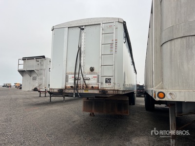 2015 Valley Farm Industries 51 ft Quad/A Belt Trailer Live Bottom Trailer