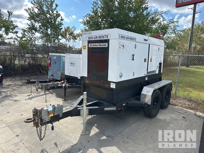 2018 Wacker Neuson G70 58 kW Mobile Generator Set