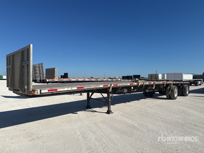 2007 Fontaine 48 ft T/A Flatbed Trailer