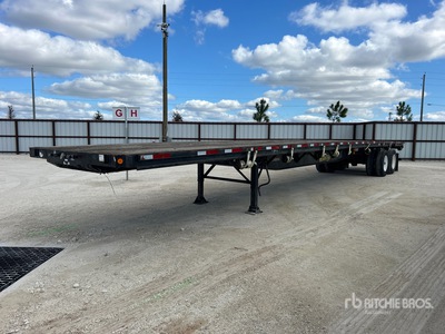 2008 Fontaine 48 ft T/A Flatbed Trailer