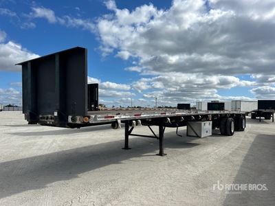 2009 Fontaine 48 ft T/A Flatbed Trailer