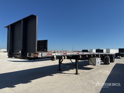 2009 Fontaine 48 ft T/A Flatbed Trailer