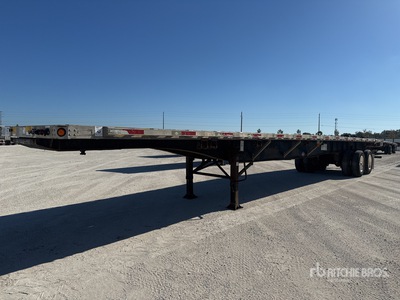 2007 Great Dane FS2CHA 45 ft T/A Flatbed Trailer