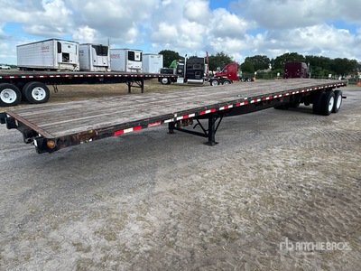 2007 Great Dane 45 ft T/A Flatbed Trailer