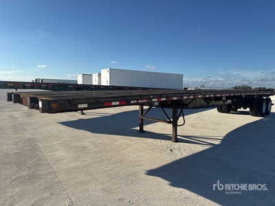 2007 Great Dane 45 ft T/A Flatbed Trailer