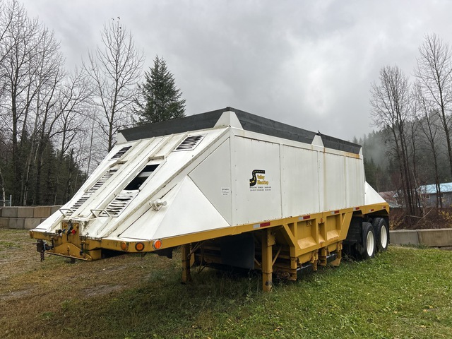 1986 Kitt TCL141205 T/A Belly Dump Trailer