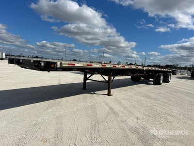 2010 Direct 48 ft T/A Flatbed Trailer