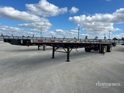 2010 Direct 48 ft T/A Flatbed Trailer
