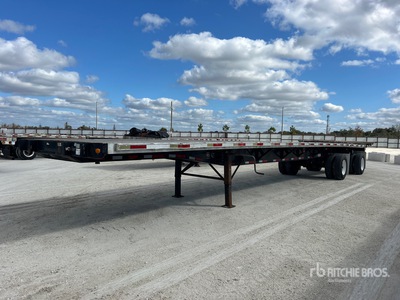 2010 Direct 48 ft T/A Flatbed Trailer