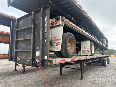 2010 Direct 48 ft T/A Flatbed Trailer