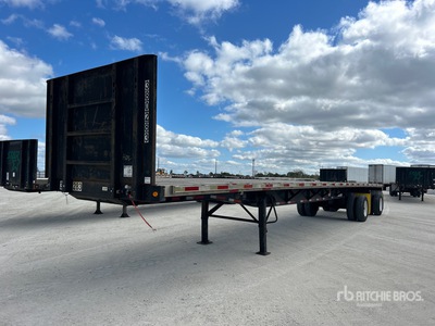 2010 Direct 48 ft T/A Flatbed Trailer