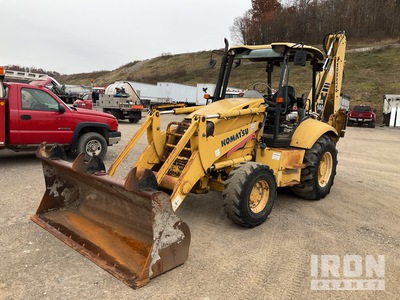 2008 Komatsu WB140-2N 4x4 Backhoe Loader