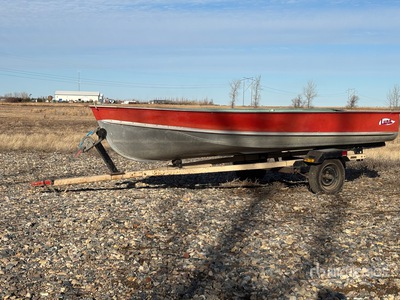 Rite Way RT1000 14 ft S/A Boat Trailer