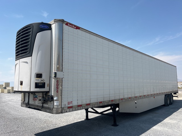2015 Great Dane 53 ft x 102 in T/A Refrigerated Trailer