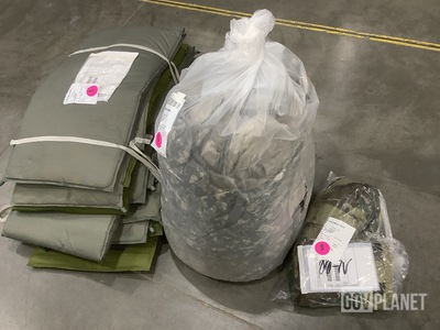 (26) Self-Inflating Sleeping Mats, (26) Poncho Liners & Assorted Items