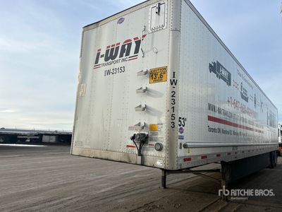 2023 Utility VS2DX 53 ft x 102 in T/A Van Trailer