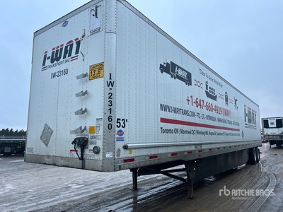 2023 Utility VS2DX 53 ft x 102 in T/A Geschlossene Anhänger