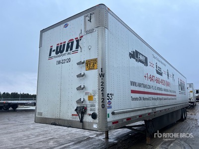 2022 Utility VS2DX 53 ft x 102 in T/A Semi-remorque fourgon