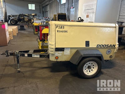 2019 Doosan P185WD0-T4F Mobile Luftkompressor (Inoperable)