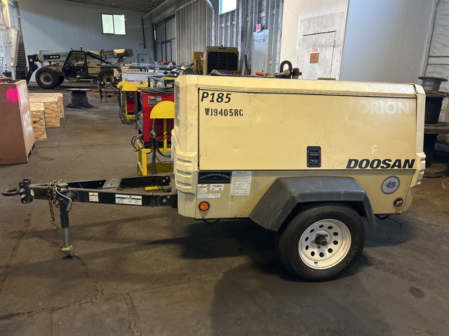 2019 Doosan P185WD0-T4F Mobile Air Compressor (Inoperable)