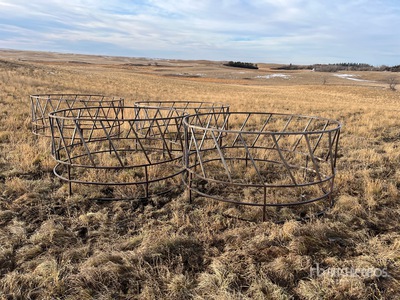 Quantity of (4) Round Livestock Feeder