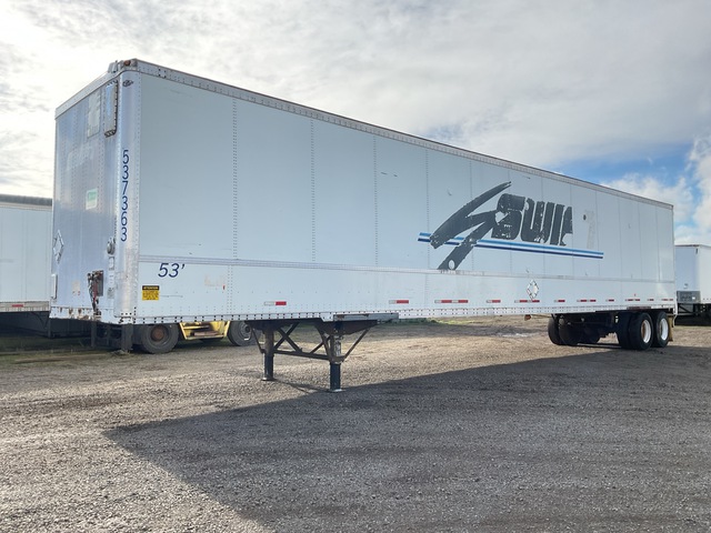 2000 Wabash  53 ft x 102 in T/A Van Trailer