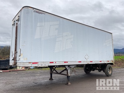 1985 Great Dane 28 ft x 102 in S/A Geschlossene Anhänger