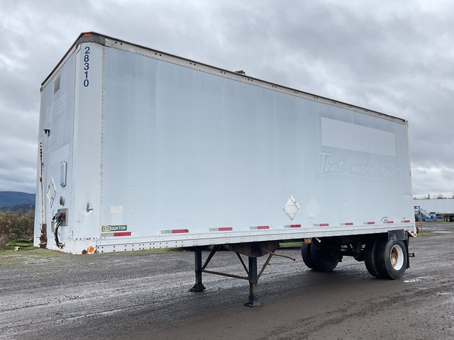 2000 Stoughton DVW-285S 28 ft S/A Van Trailer 2000 Stoughton DVW-285S 28 ft S/A Van Trailer