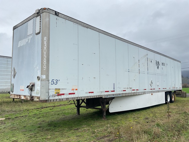 1999 Wabash DVCVHPC 53 ft x 102 in T/A Van Trailer 1999 Wabash DVCVHPC 53 ft x 102 in T/A Van Trailer