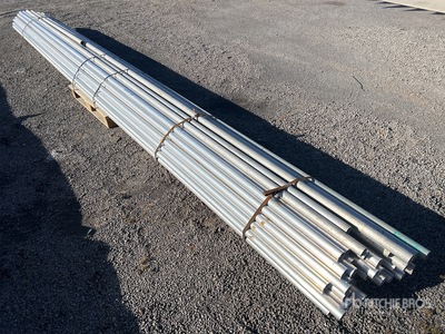 Quantity of 6 m, 50 mm Aluminium Tubing
