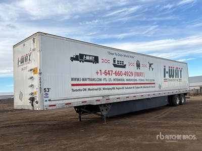 2023 Utility 53 ft x 102 in T/A Van Trailer