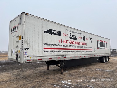 2023 Utility 53 ft x 102 in T/A مقطورة فان