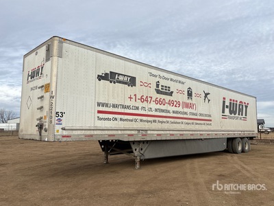 2022 Utility 53 ft x 102 in T/A バントレーラー