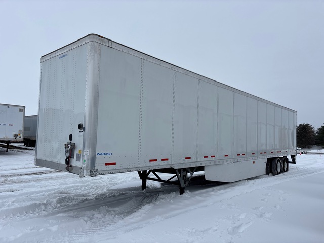 2026 Wabash 53 ft x 102 in T/A Van Trailer