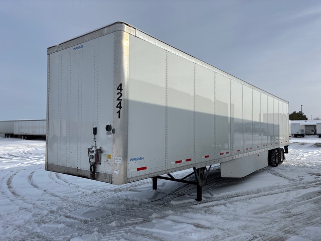2026 Wabash 53 ft x 102 in T/A Van Trailer