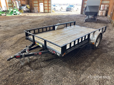 PJ Trailers 12 ft S/A Utility Trailer