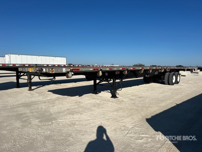 2008 Utility 48 ft T/A Flatbed Trailer
