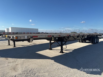2008 Utility FS2CHA 48 ft T/A Flatbed Trailer