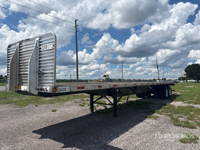 2009 Utility 48 ft T/A Flatbed Trailer