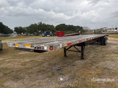 2009 Utility 48 ft T/A Flatbed Trailer