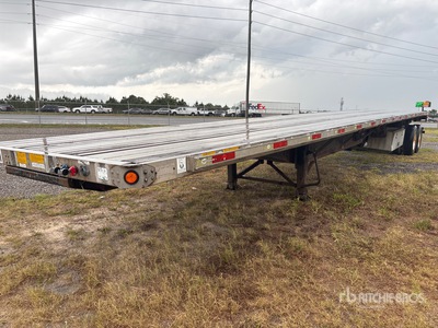 2008 Utility 48 ft T/A Flatbed Trailer