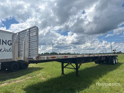 2009 Utility 48 ft T/A Flatbed Trailer