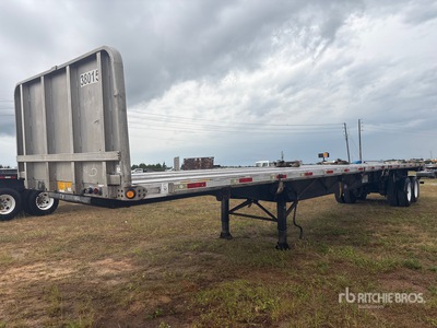 2008 Utility FS2CHA 48 ft T/A Flatbed Trailer