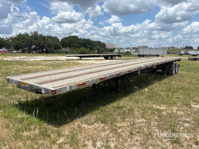 2008 Utility 48 ft T/A Flatbed Trailer