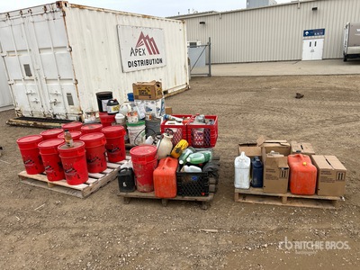 Quantity of (4) Pallets of Equipment Fluids