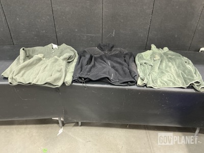 (3) Cold Weather Shirts, (53) Cold Weather Jackets & Assorted Items